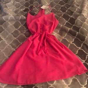 Hot Pink Dress